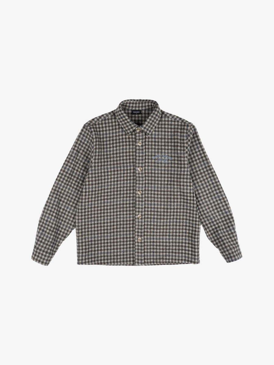 Goodies Sportive Hunter Checks Grey Shirt vue de face