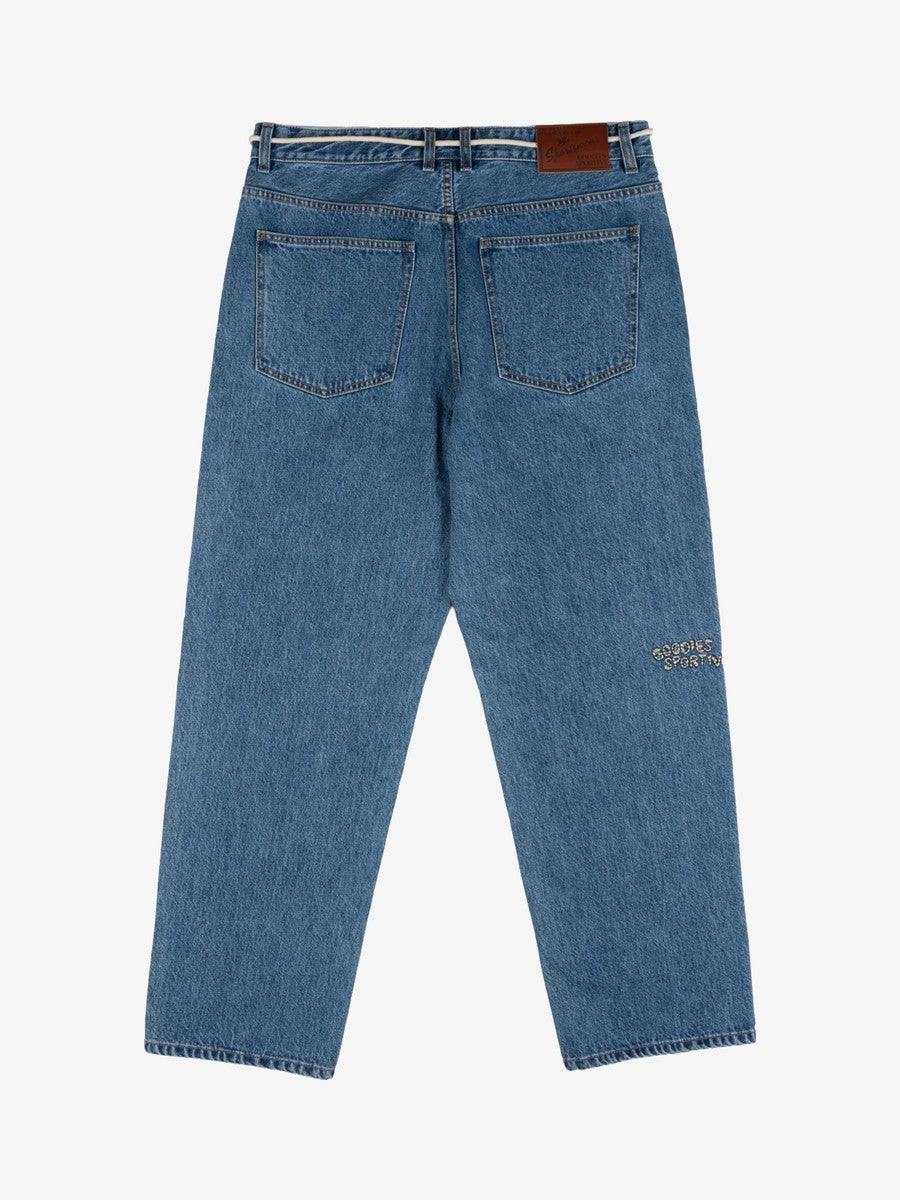 Goodies Sportive Legacy Indigo Pants vue de dos