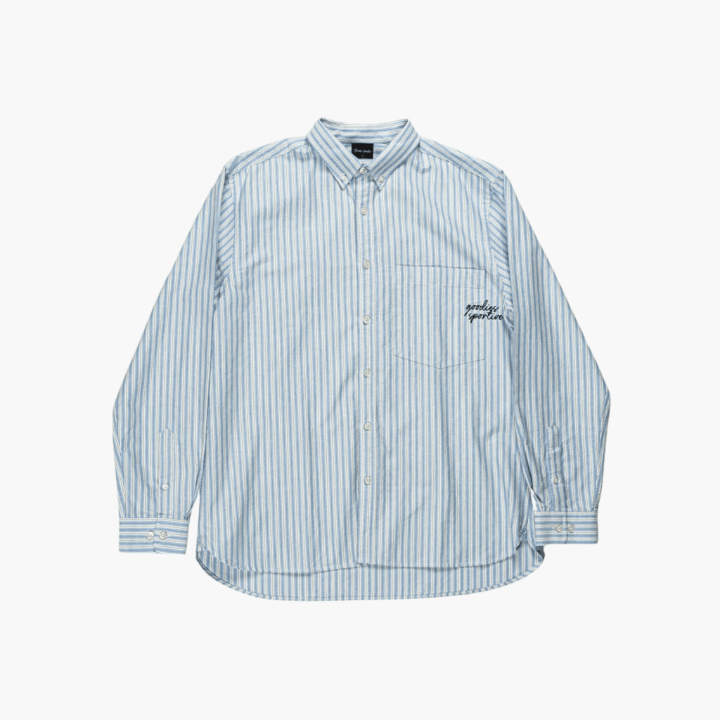 Chemise oxford Goodies Sportives coton – boutique homme Rennes