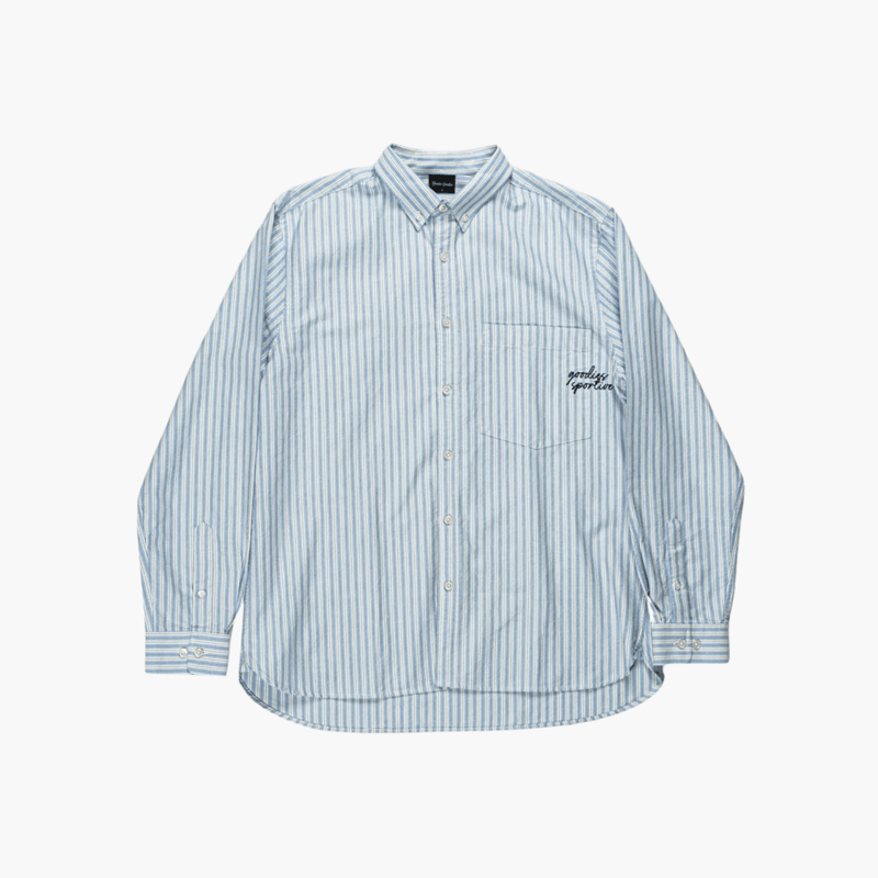 Chemise oxford Goodies Sportives coton – boutique homme Rennes