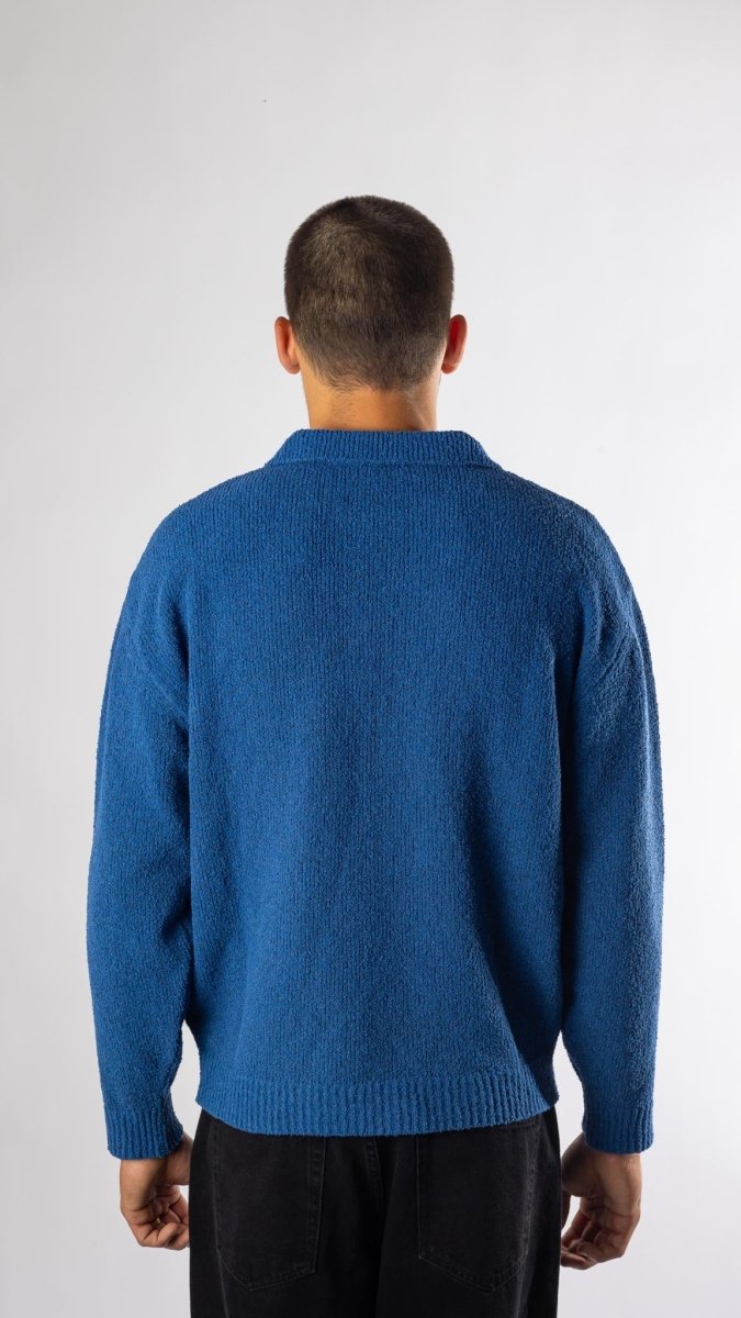 Blue Cactus Polo vue de dos – Aura Store Rennes