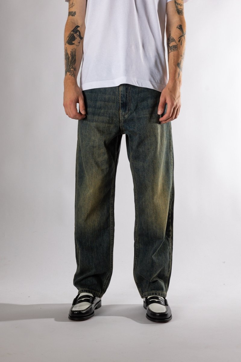 Goodies Sportives Root Denim Pants porté – jean homme Rennes – Aura Store