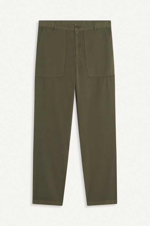 POLEME - SEERSUCKER PANTS - Aura