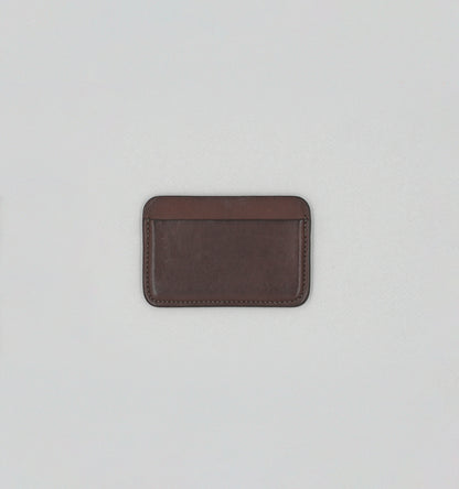 Cardholder Chocolate Baranil Calf Leather - Aura