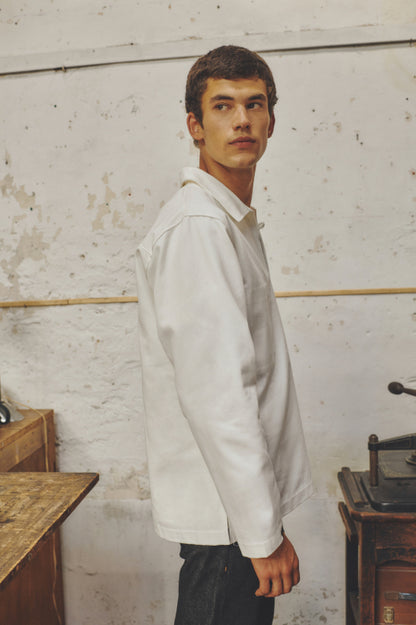 VILHELM - HEAVY TWILL VAREUSE OFFWHITE - Aura