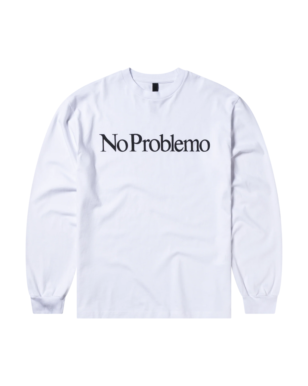 No Problemo LS Tee White Aries no problemo