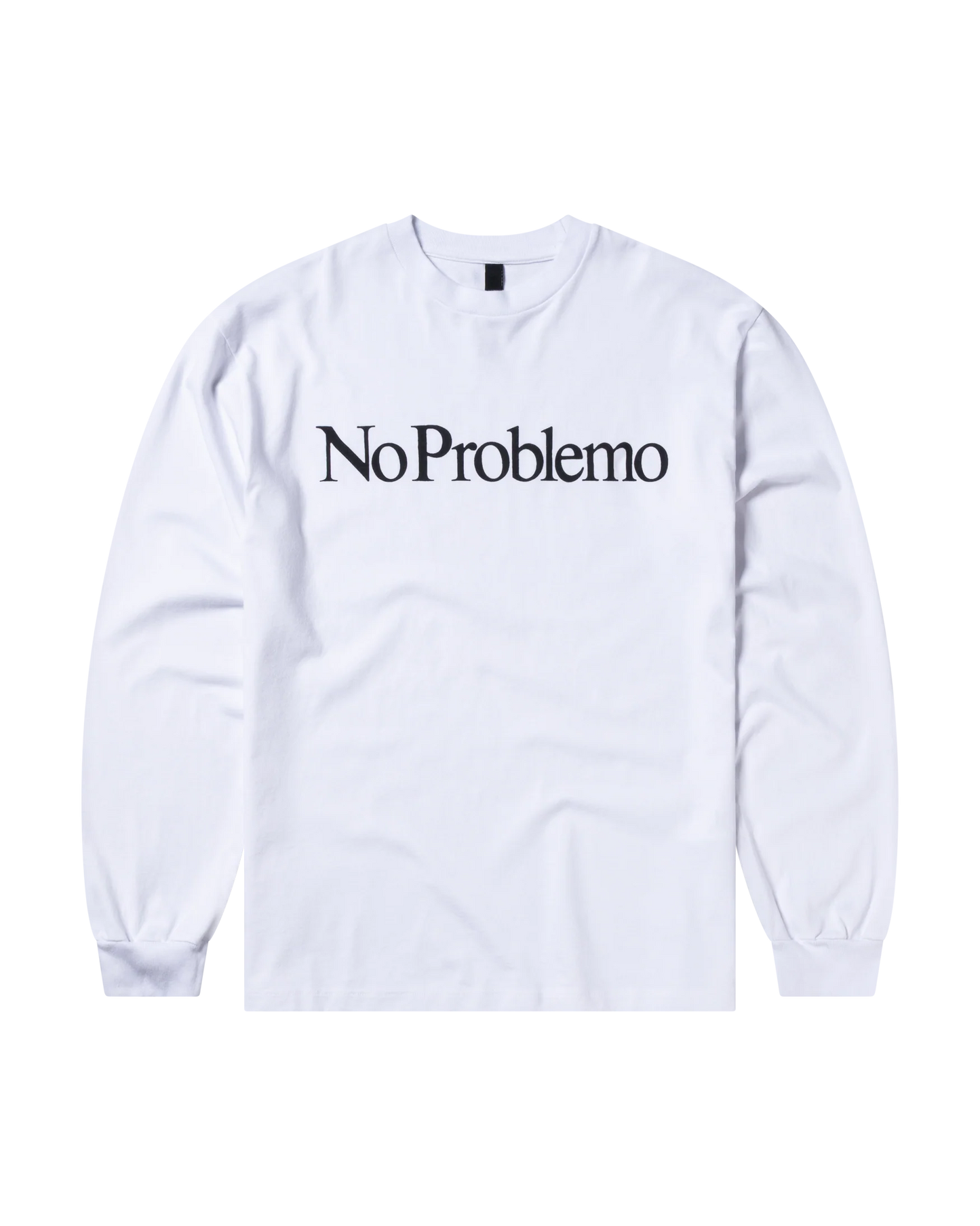 No Problemo LS Tee White Aries no problemo