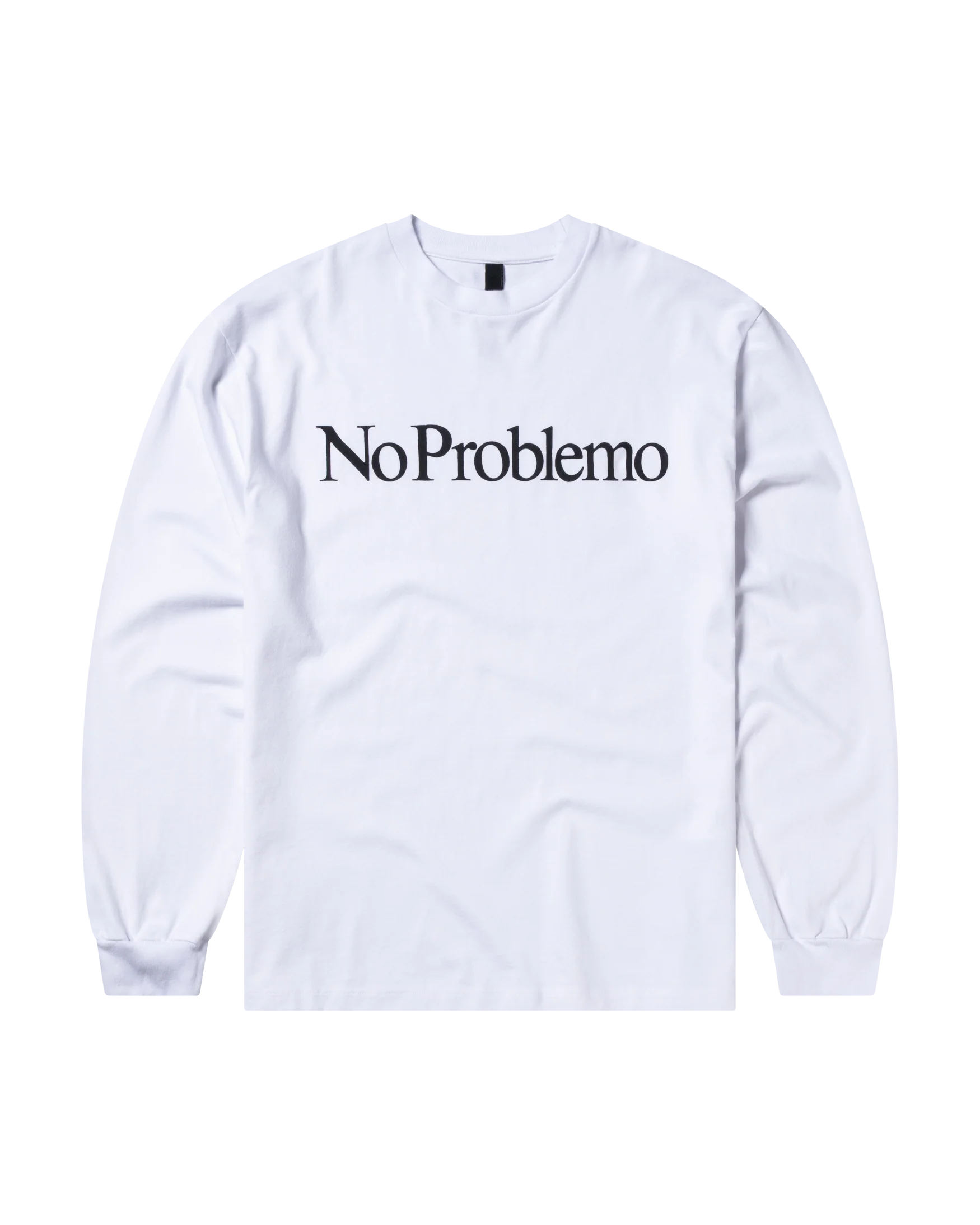 No Problemo LS Tee White Aries no problemo
