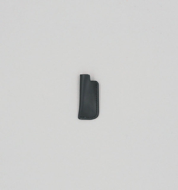 étui à briquet veau à double tannage noir
