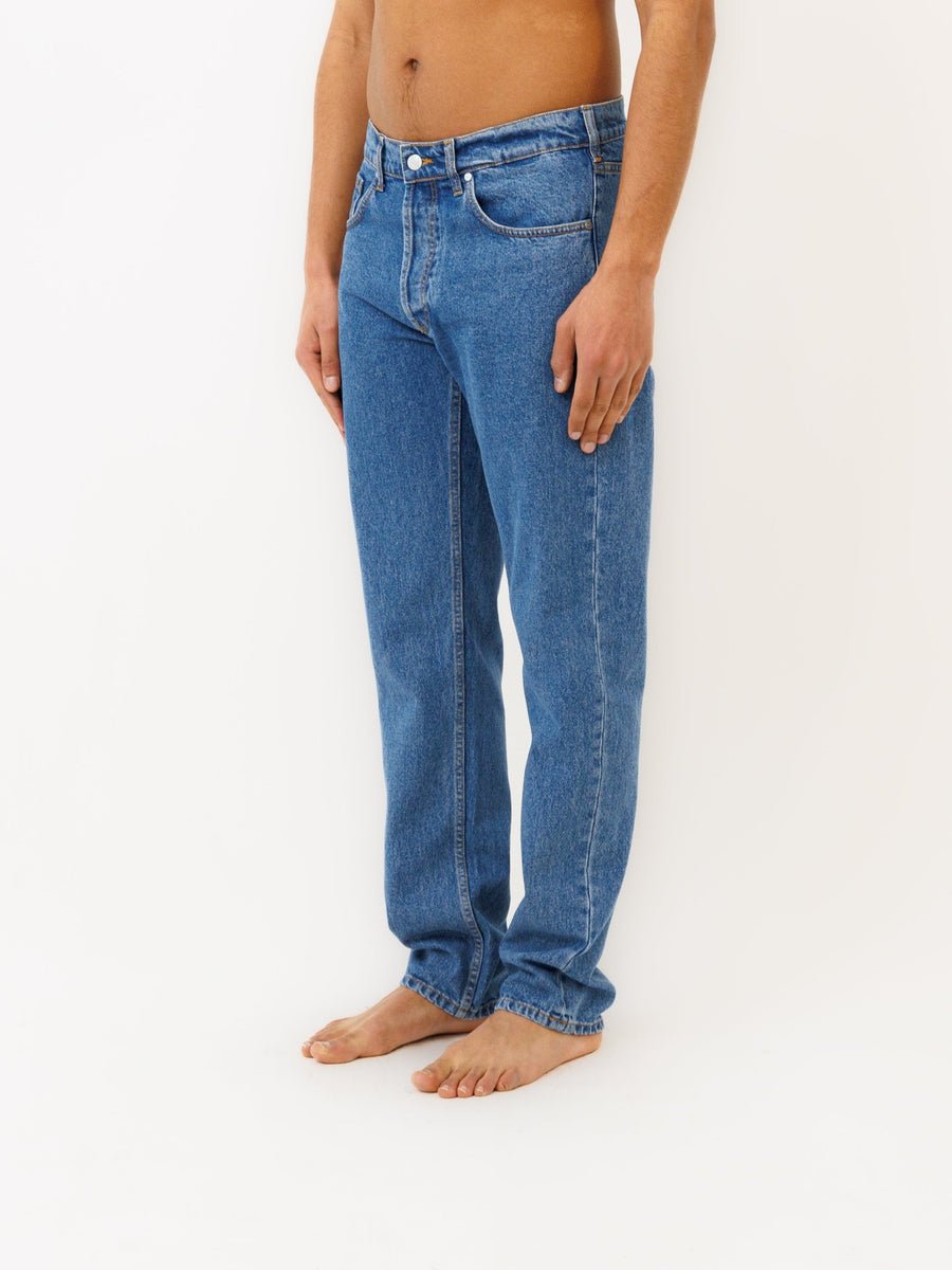 Jeans DN.20 Coupe Droite - Bleu 3 Ans - Ateliers de Nîmes - Aura Store - vue 4