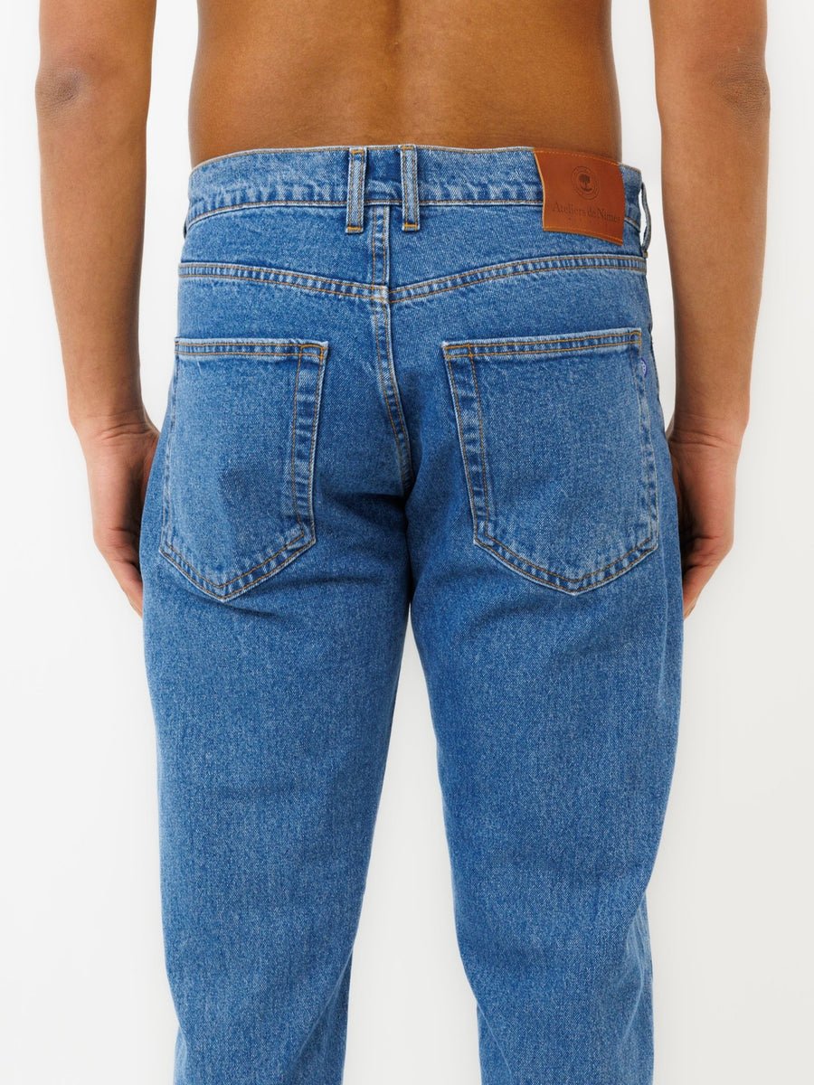 Jeans DN.20 Coupe Droite - Bleu 3 Ans - Ateliers de Nîmes - Aura Store - vue 7