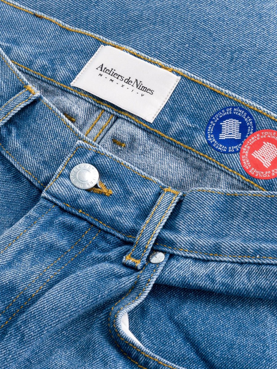 Jeans DN.20 Coupe Droite - Bleu 3 Ans - Ateliers de Nîmes - Aura Store - vue 9