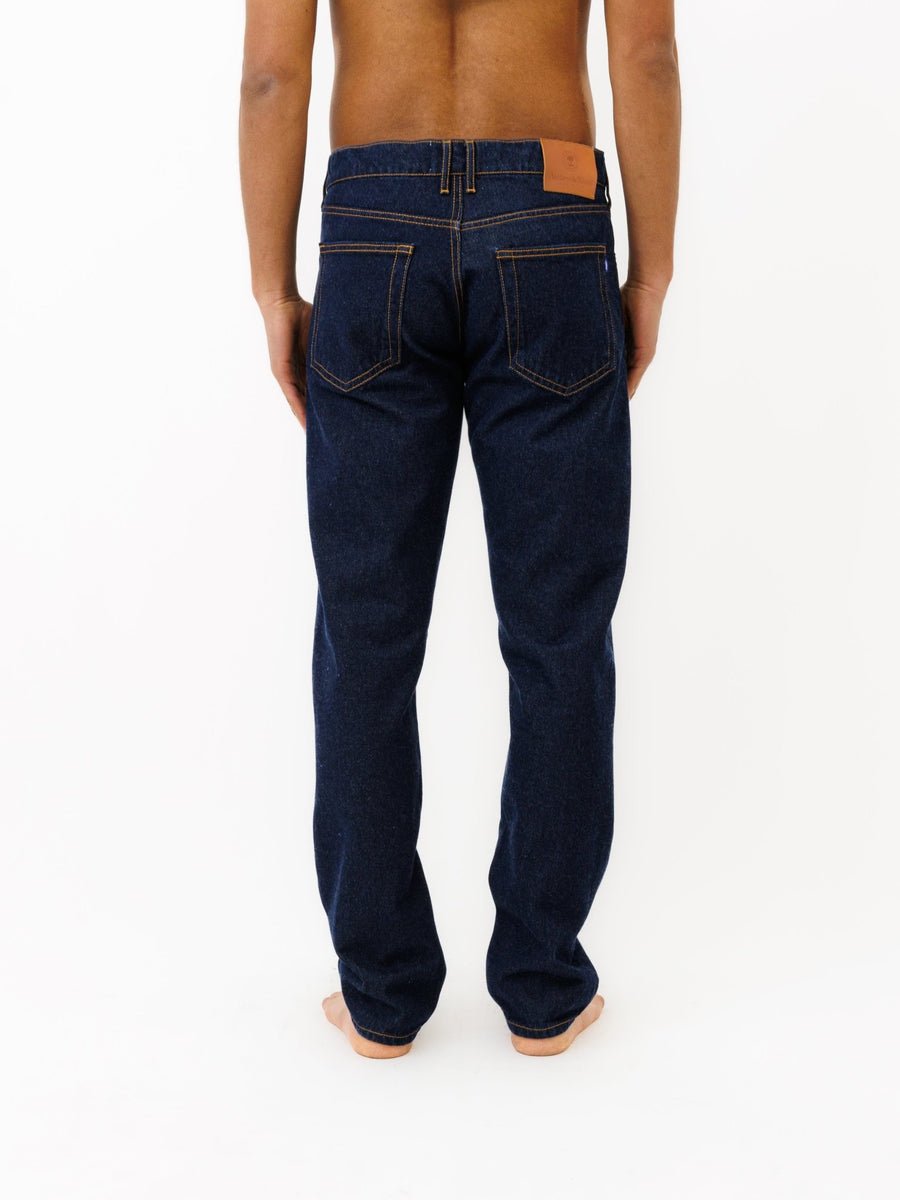 Jeans DN.20 Coupe Droite - Bleu Un Lavage - Ateliers de Nîmes - Aura Store - vue 5