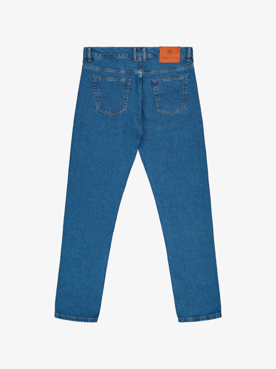 Jeans DN.30 Coupe Droite Ajustée - Bleu 3 Ans - Ateliers de Nîmes - Aura Store - vue 2