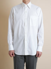 Ametora Straight Collar Selvedge Poplin White - Kamakura Shirts - vue 3