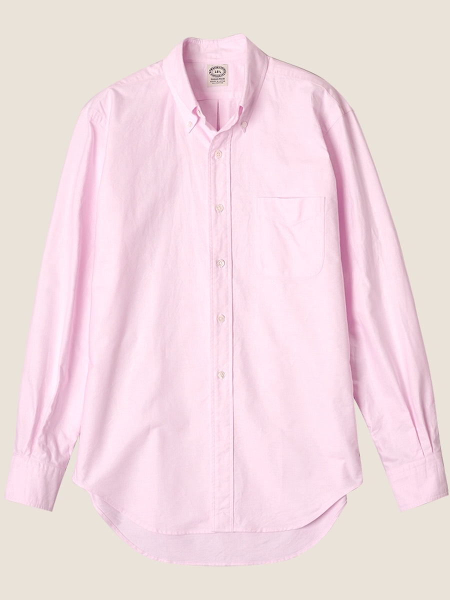 Vintage Ivy Pink Oxford - Kamakura Shirts - vue de face
