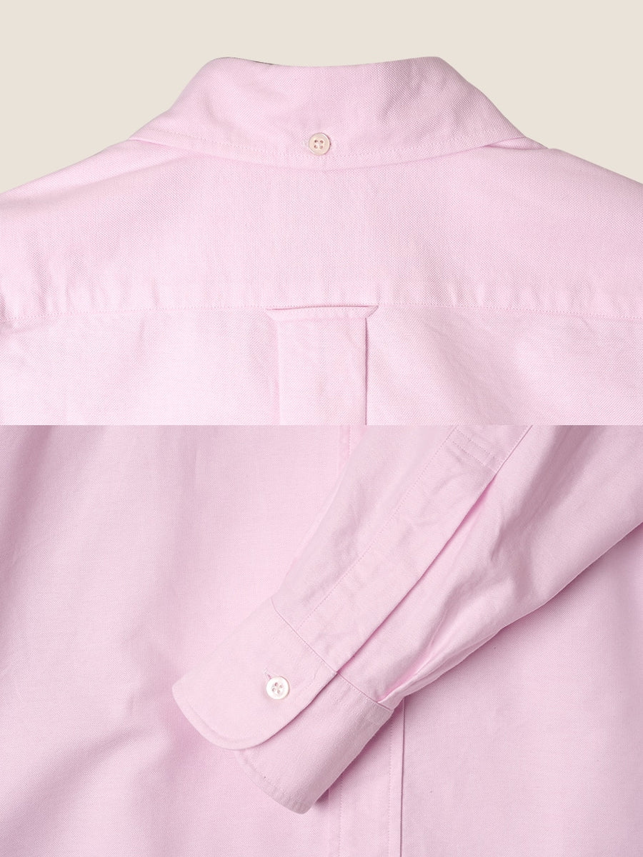 Vintage Ivy Pink Oxford - Kamakura Shirts - détail 4