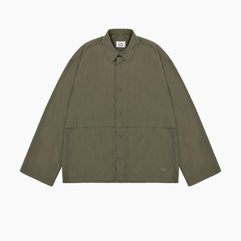 Veste chemise déperlante kaki homme Kappy Design boutique mode Rennes centre ville