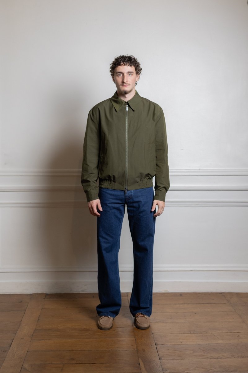 mannequin portant baracuta g18 jacket beech baracuta cloth col chemise — photo 1
