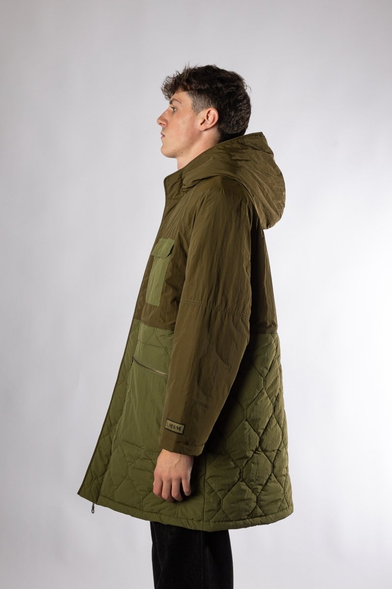 Matalio Bicolor Parka Le Mont Saint Michel vue de face – vêtements homme Rennes