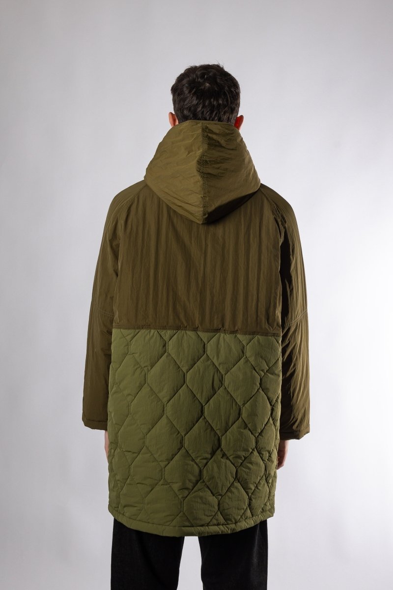 Matalio Bicolor Parka vue de dos – boutique homme Rennes