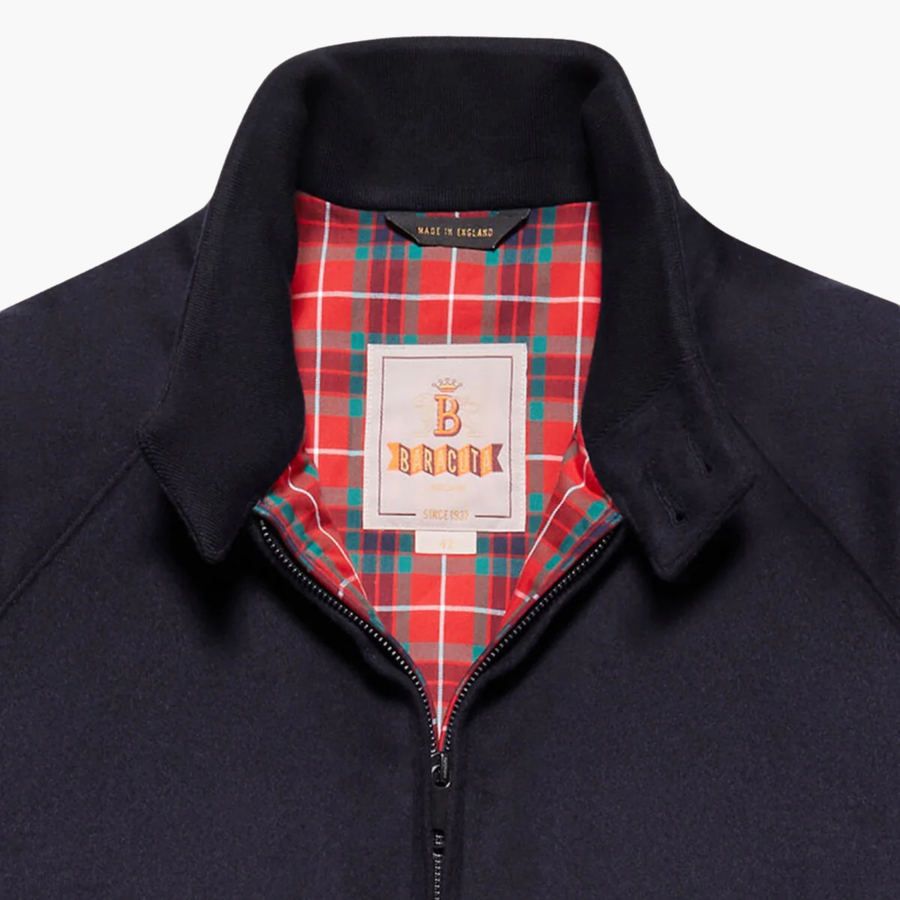 Melton G9 Deep Blue vue de face – vêtements homme Rennes