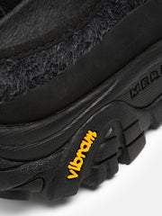 MOAB 2 SLIDE X YMC - Black MERRELL - détail daim brossé et talon