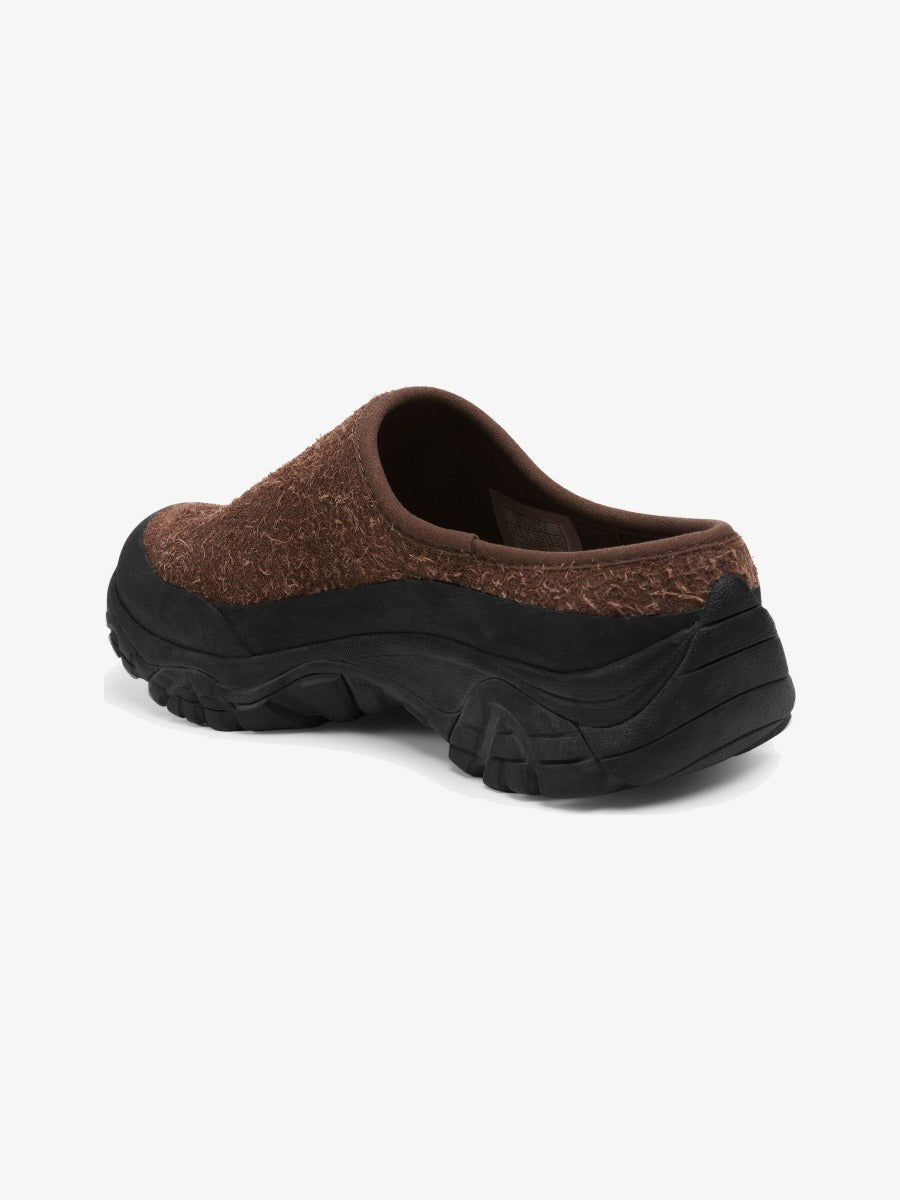 MOAB 2 SLIDE X YMC - Coffee MERRELL - vue de dos trois quarts