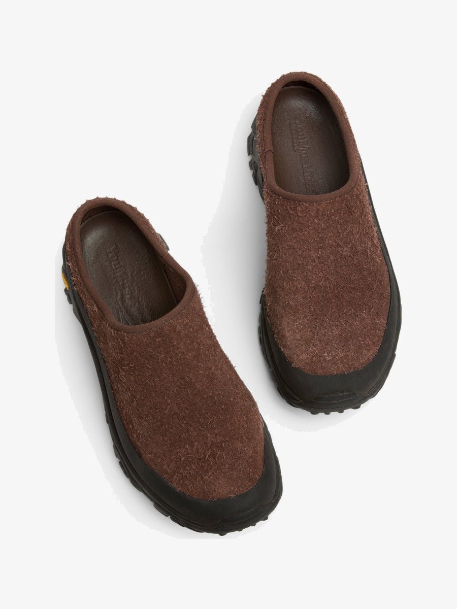 MOAB 2 SLIDE X YMC - Coffee MERRELL - paire vue de face