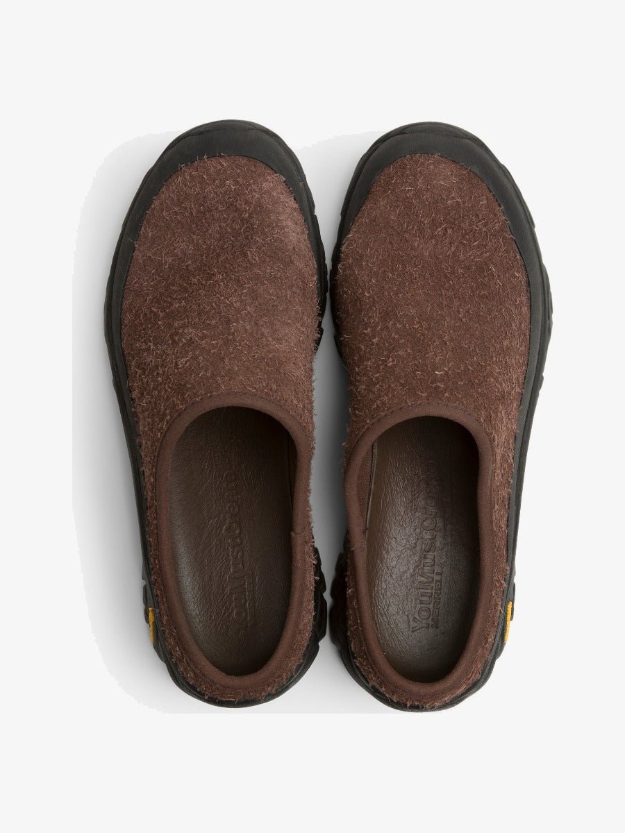 MOAB 2 SLIDE X YMC - Coffee MERRELL - paire vue de dessus