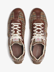 Merrell Relay Lace x Harris Tweed Dark Walnut, vue du dessus