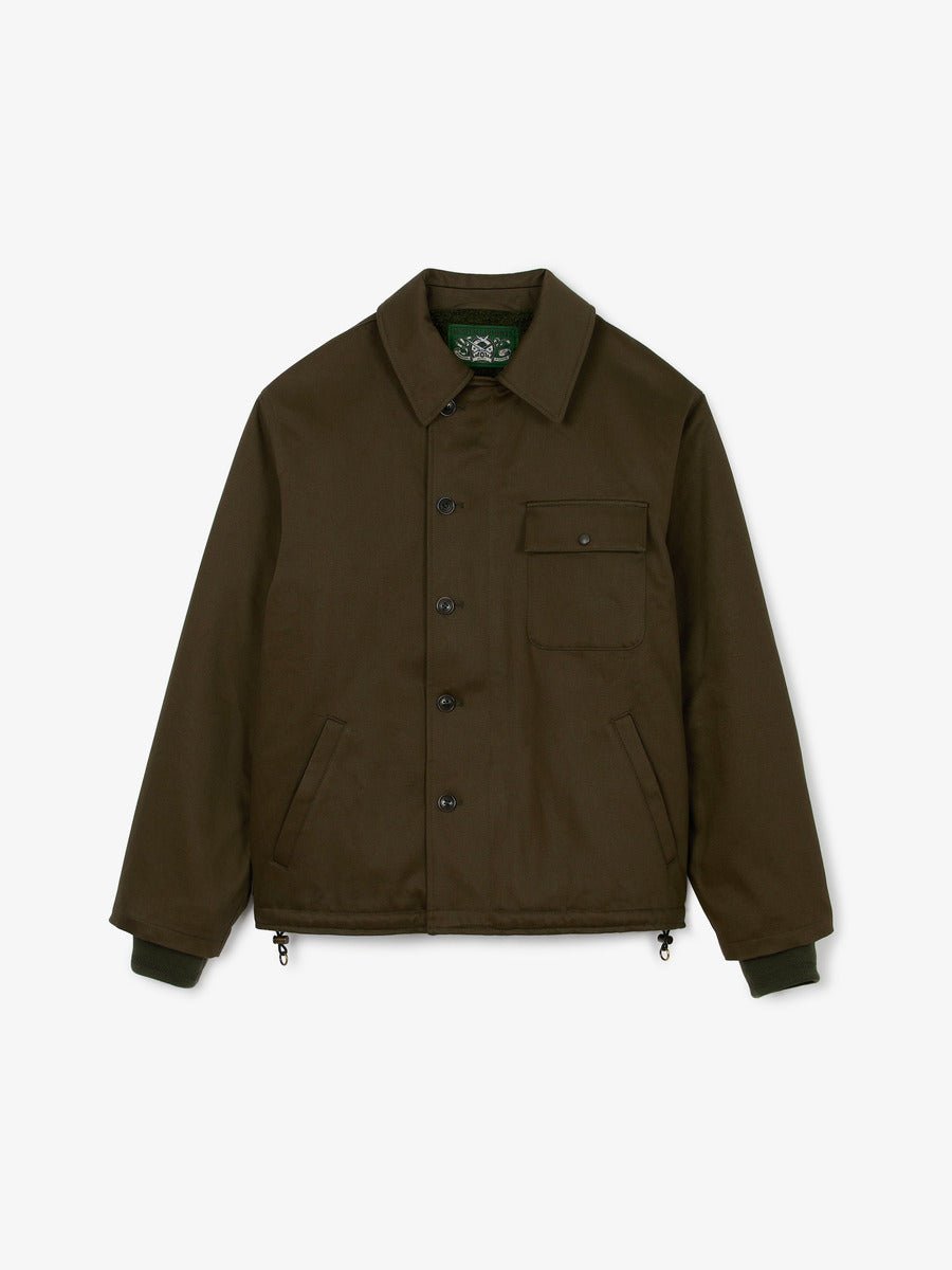 Museum Garments A-2 Military Jacket vert militaire foncé en coton - packshot