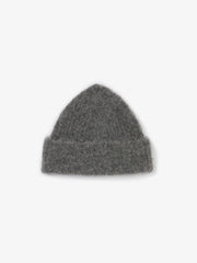 Museum Garments Alpaca Beanie gris anthracite chiné en baby alpaga - packshot