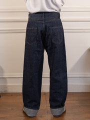 Selvage Denim Pants - Indigo - nanamica - vue de dos portée