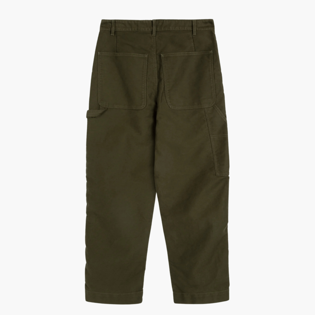 Painter Trouser Olive YMC vue de dos – boutique homme Rennes