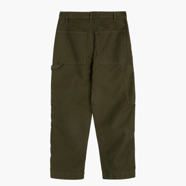 Painter Trouser Olive YMC vue de dos – boutique homme Rennes