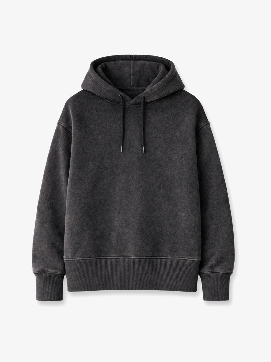 Hoodie Sweater - Faded Black - Parages - Aura Store - vue 6