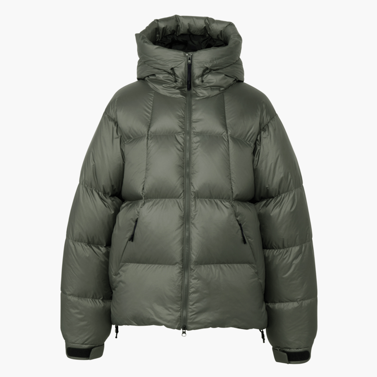 PERTEX QUANTUM DOWN PARKA - Gunmetal GOLDWIN - vue de face portée
