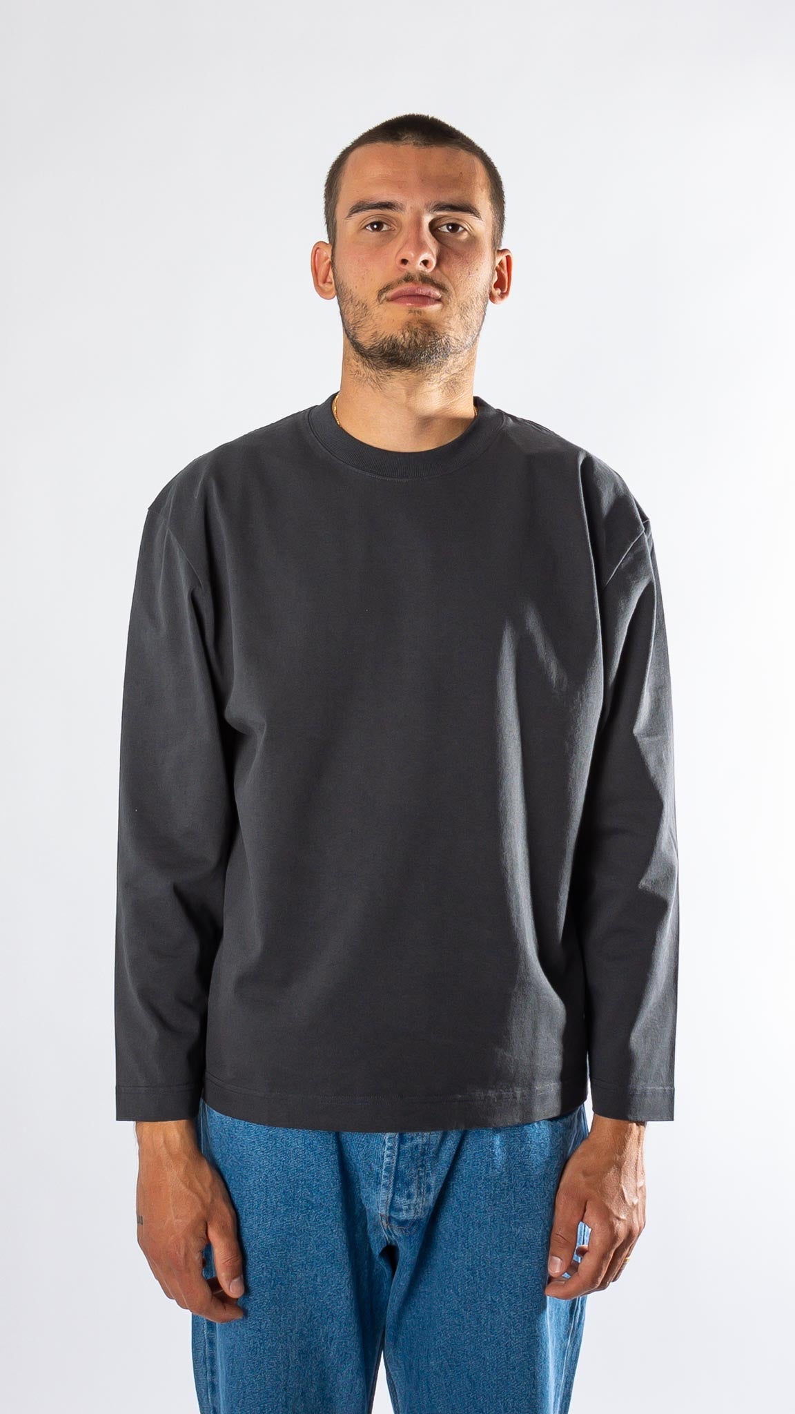 THE LONG SLEEVE T-SHIRT FADED BLACK Verlan
