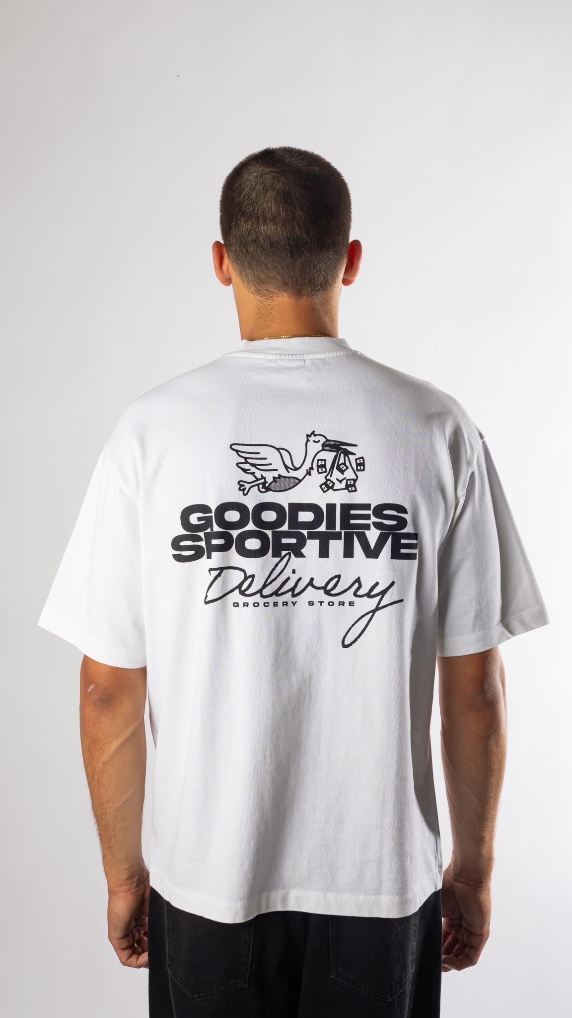 DELIVERY WHITE TEE Goodies sportive