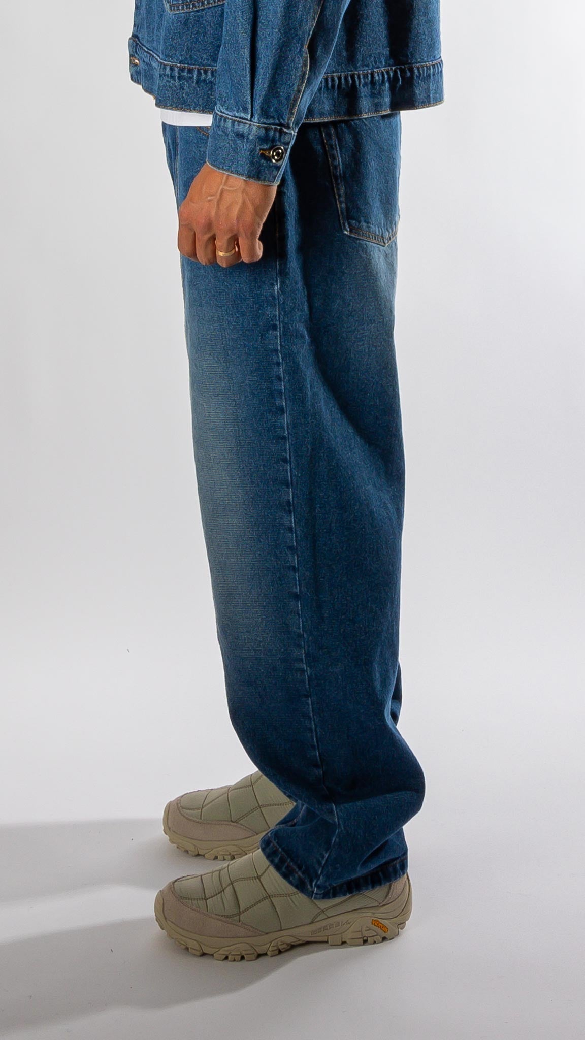 Drs denim seam pants Pop trading company