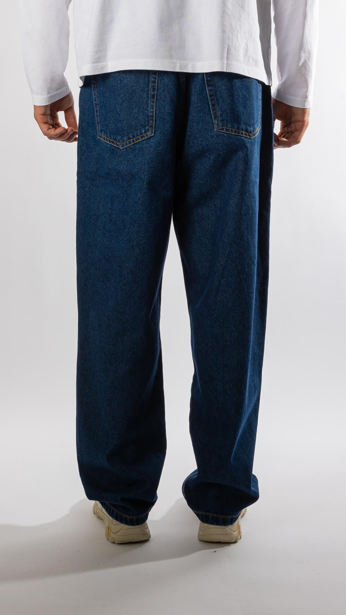 drs denim pant - rinsed Pop trading company