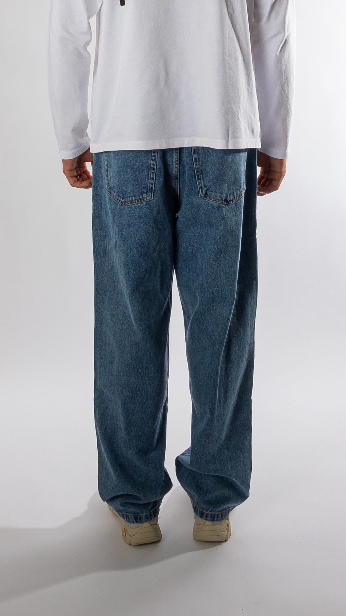 drs denim pant - stone washed Pop trading company