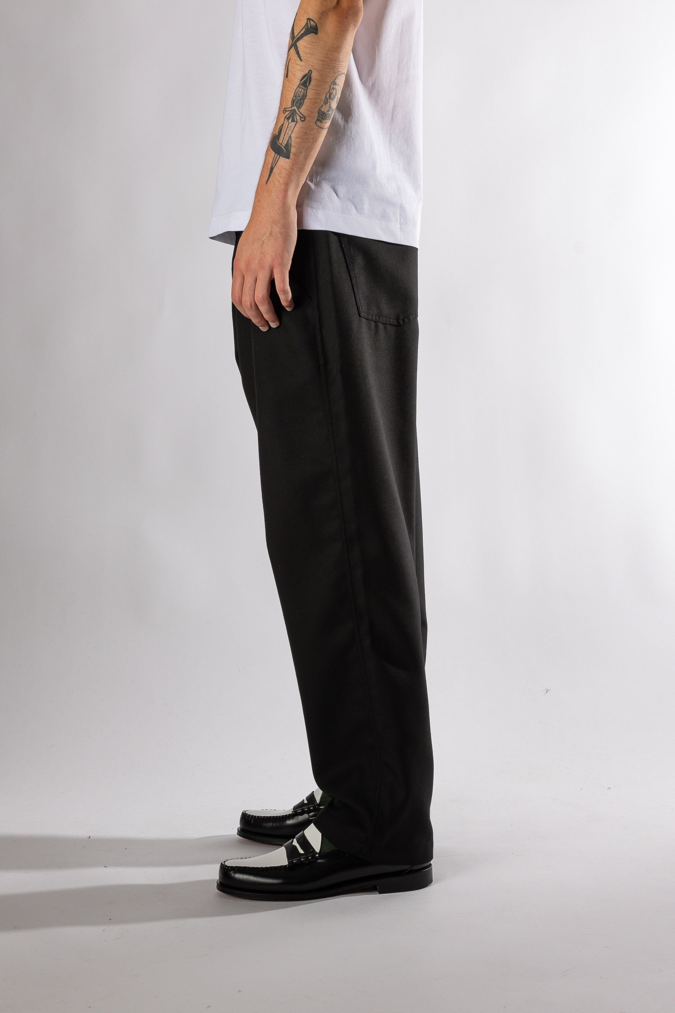 MENS PANTS WOVEN BLACK COMME DES GARÇONS shirt