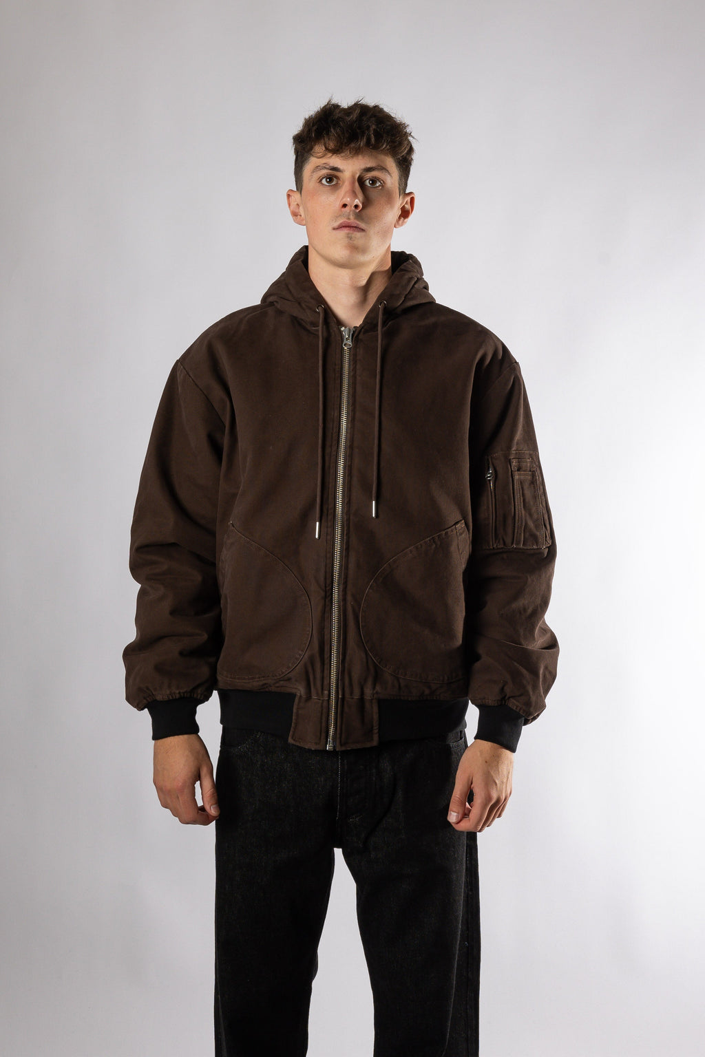 Hooded flight jacket - delicioso Pop trading company