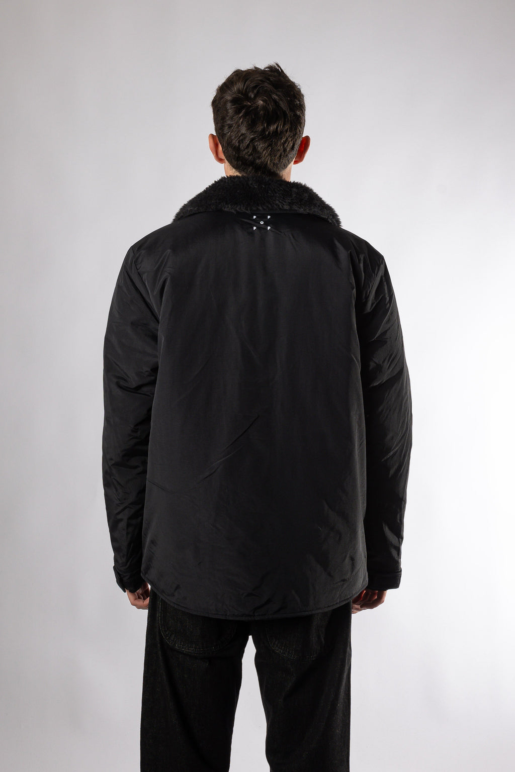 Padded Jacket - Black Pop trading company