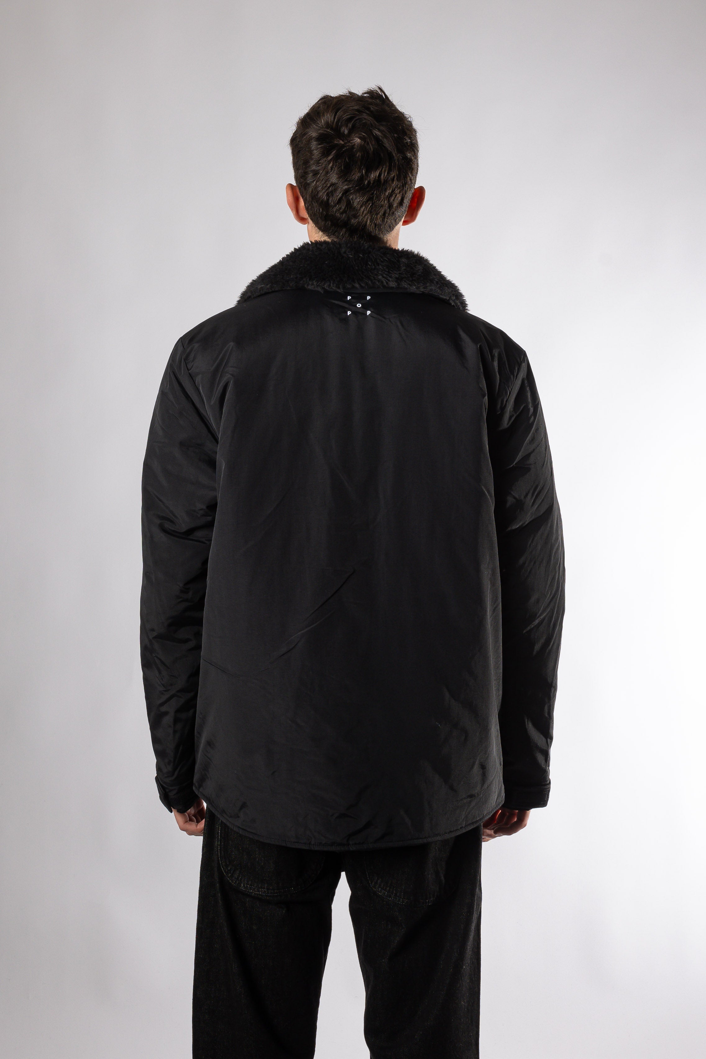 Padded Jacket - Black Pop trading company