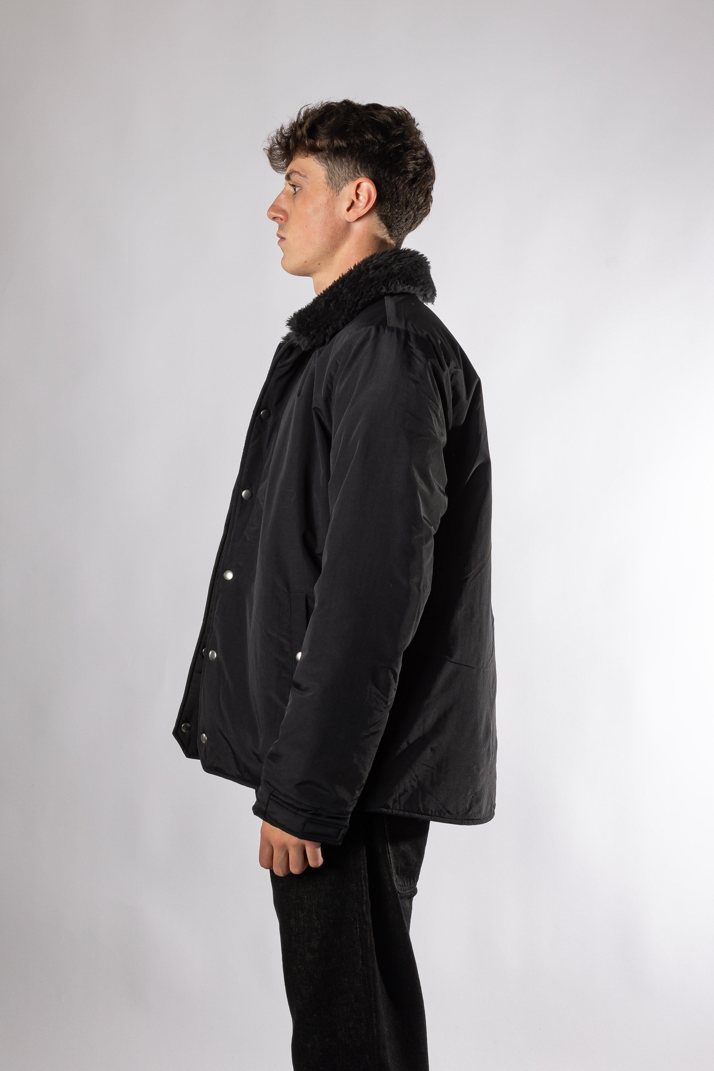Padded Jacket - Black Pop trading company