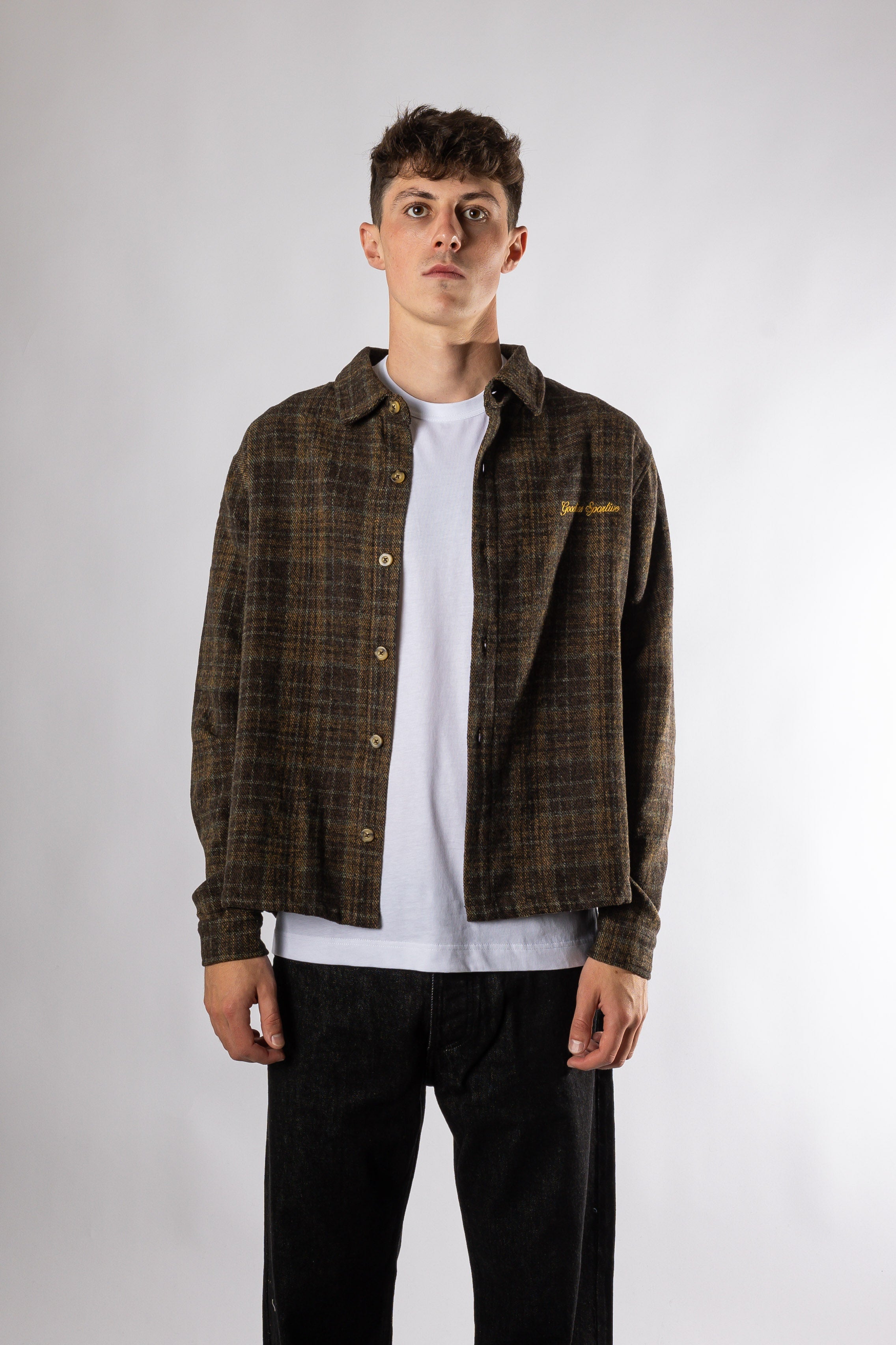TOFFEE WASHED SHIRT Goodies sportive