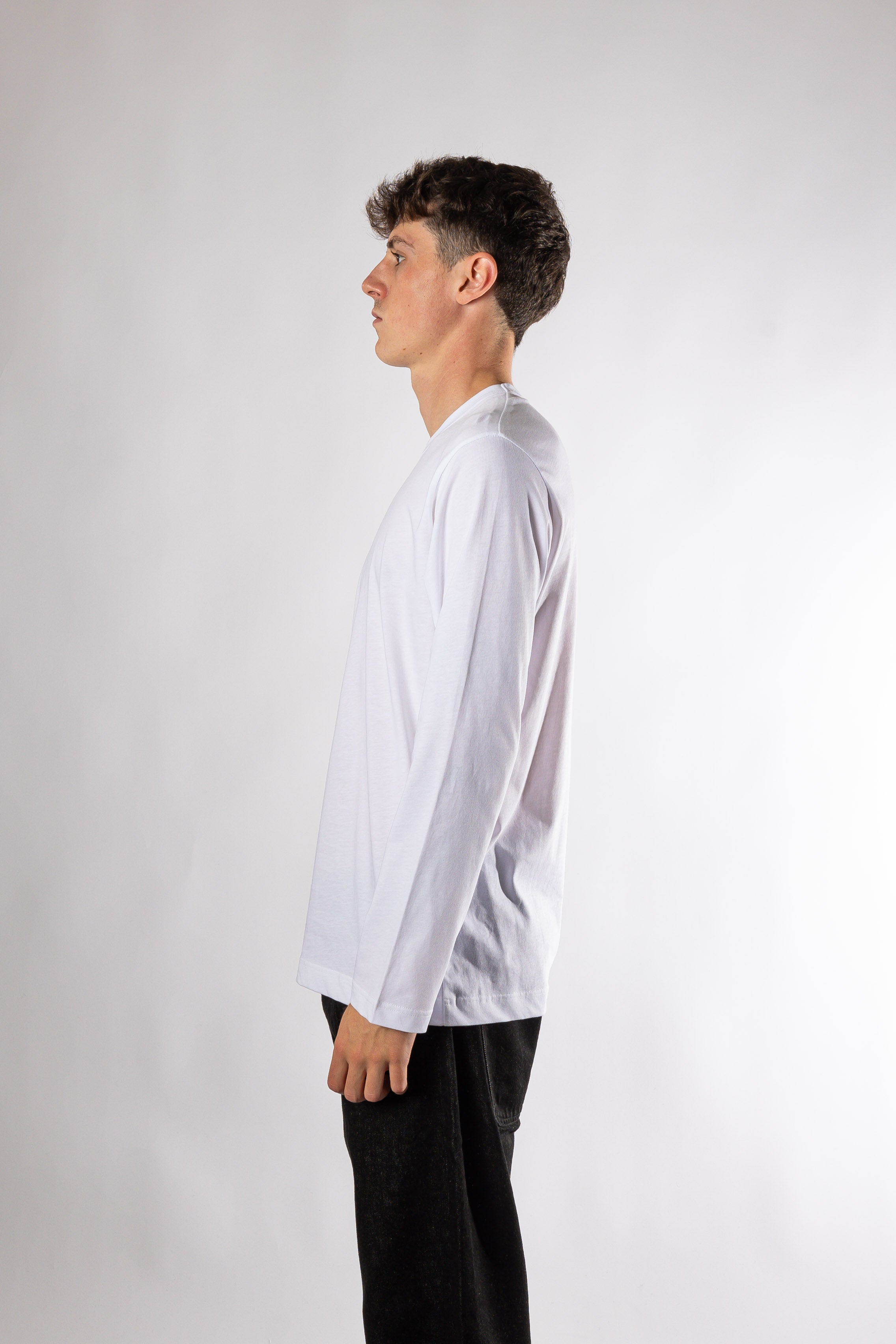 CDG Shirt Forever - Men's Long-sleeve - White COMME DES GARÇONS shirt